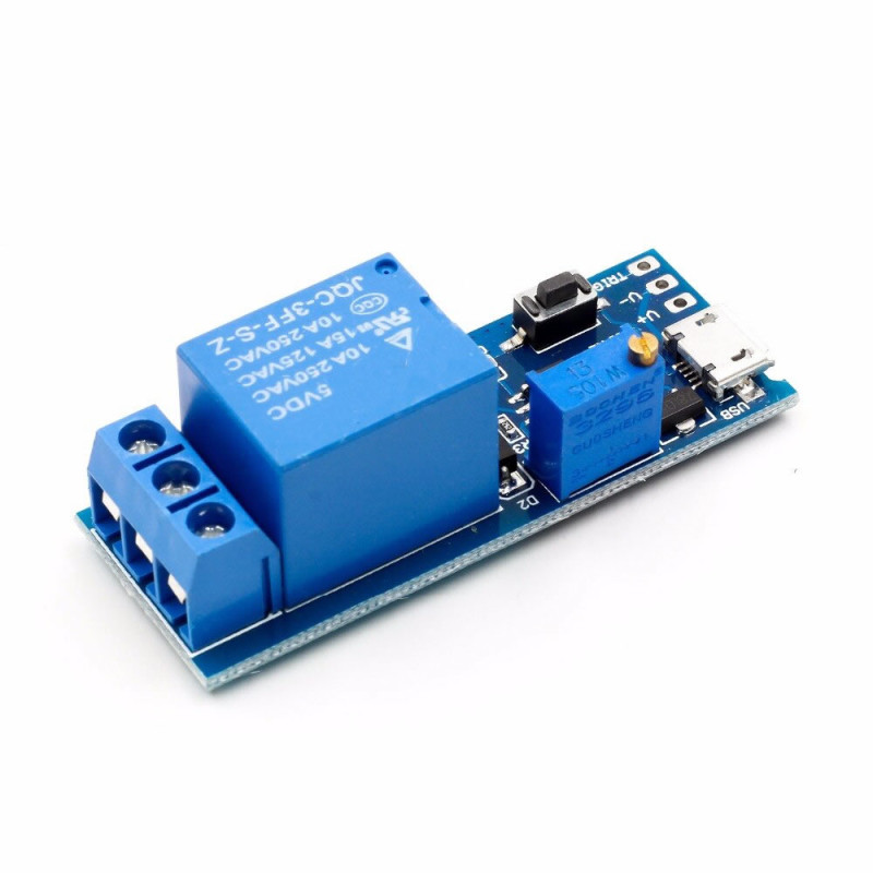 Micro Usb Time Delay Relay Module