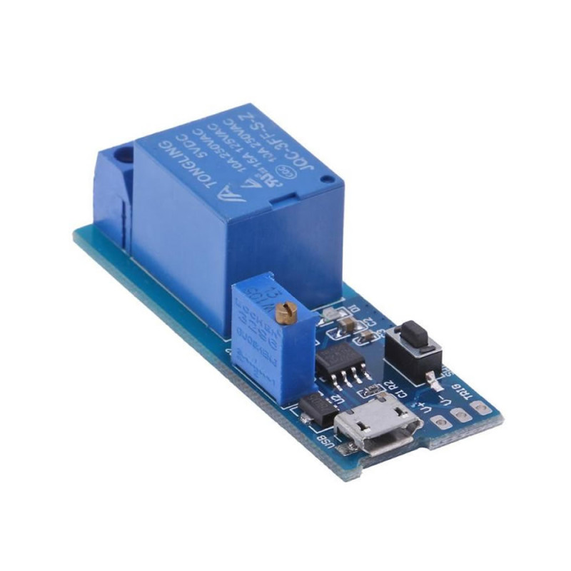 Micro Usb Time Delay Relay Module