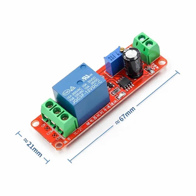 NE555 Time Delay Relay Module