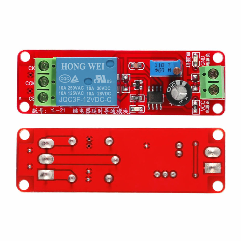 NE555 Time Delay Relay Module