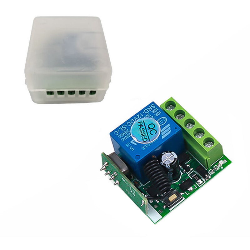 433Mhz RF 1 Channel Relay Module DC 12V