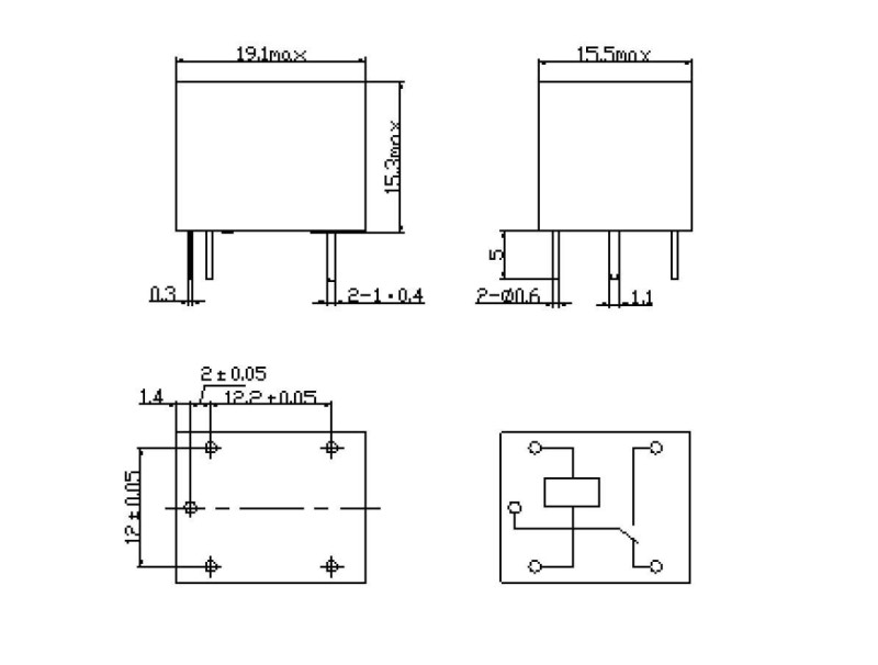 SRD-05VDC-SL-C SONGLE 5V Relay