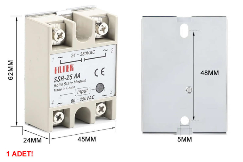 SSR-25AA SSR Röle
