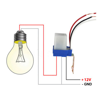 ASO-AS-10 Street Lamp Photocell - 12V
