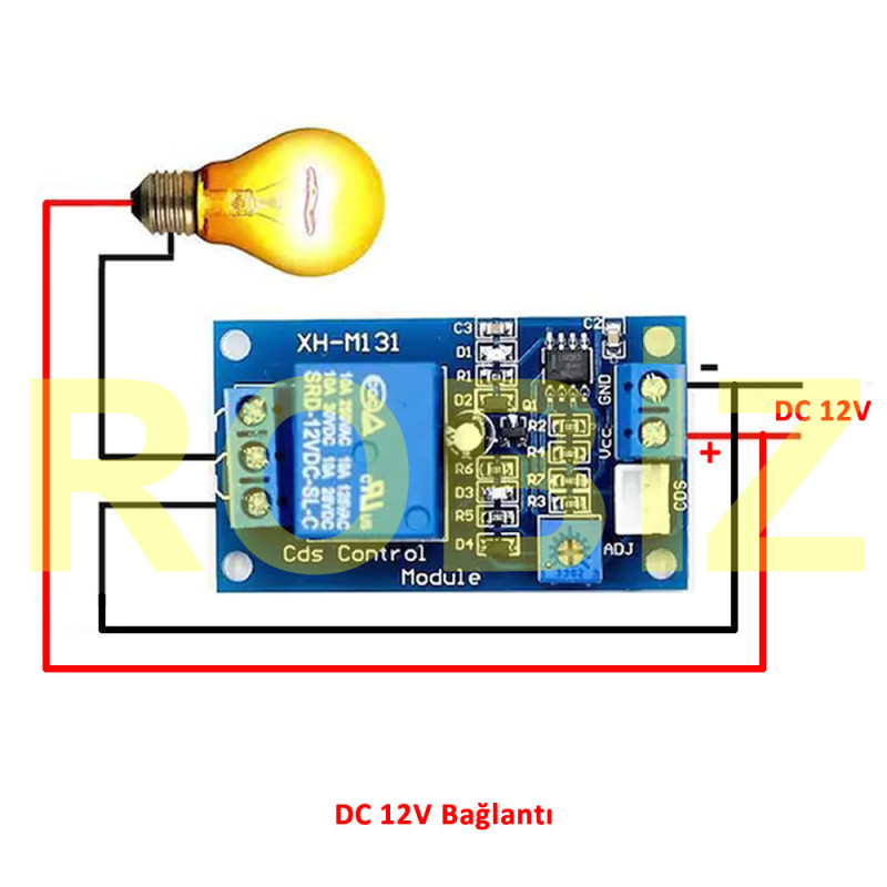 XH-M131 12V Ldr Light Controlled Relay