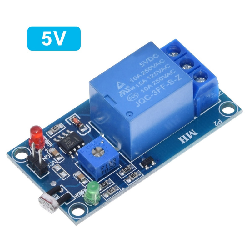 5V Ldr Light Controlled Relay