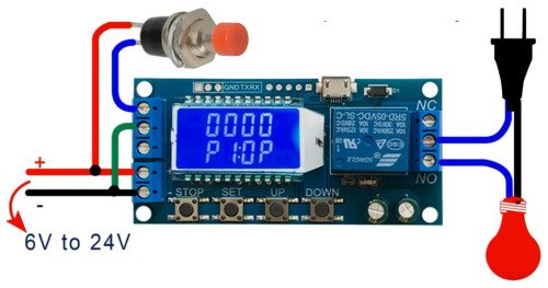 XY-LJ02 Time Adjustable Relay Module