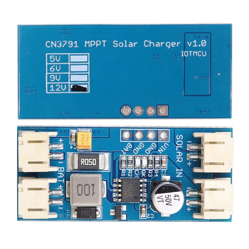 CN3791 MPPT 12V Solar Panel 1S Battery Lithium Charging Board