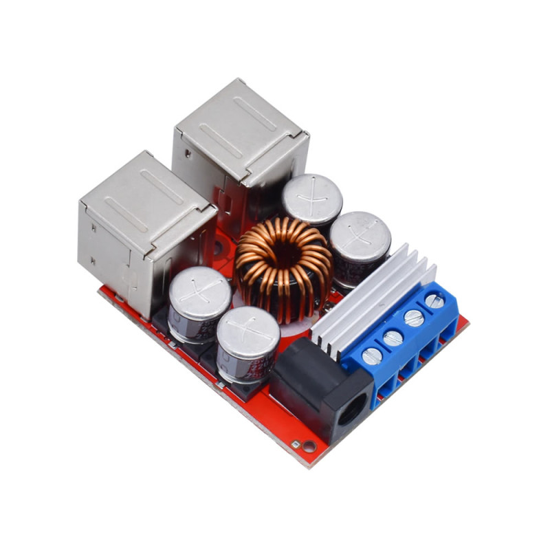 35V to 5V 10A 4 Port Usb Board