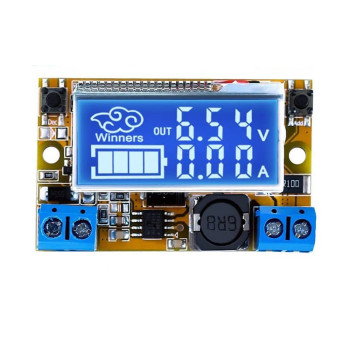 3A Adjustable Power Supply with Display