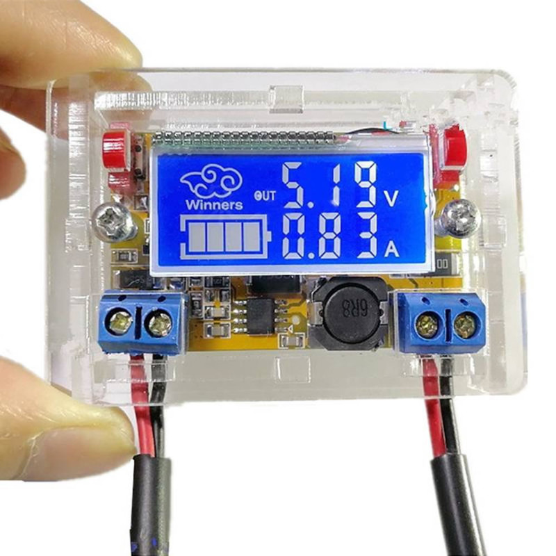 3A Adjustable Power Supply with Display