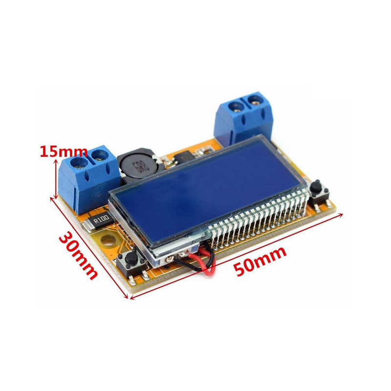 3A Adjustable Power Supply with Display