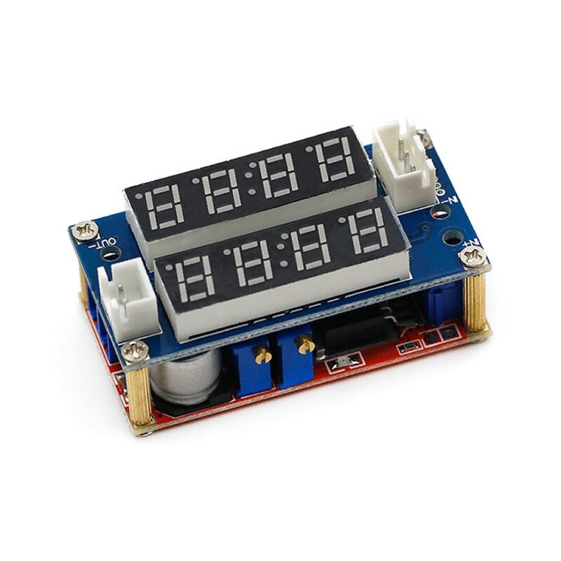 XL4015 ACAV 5A Voltaj Düşürücü Voltmetre Ampermetre Göstergeli
