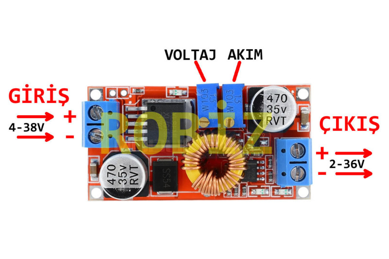 XL4015 ACAV 5A Step-Down Converter