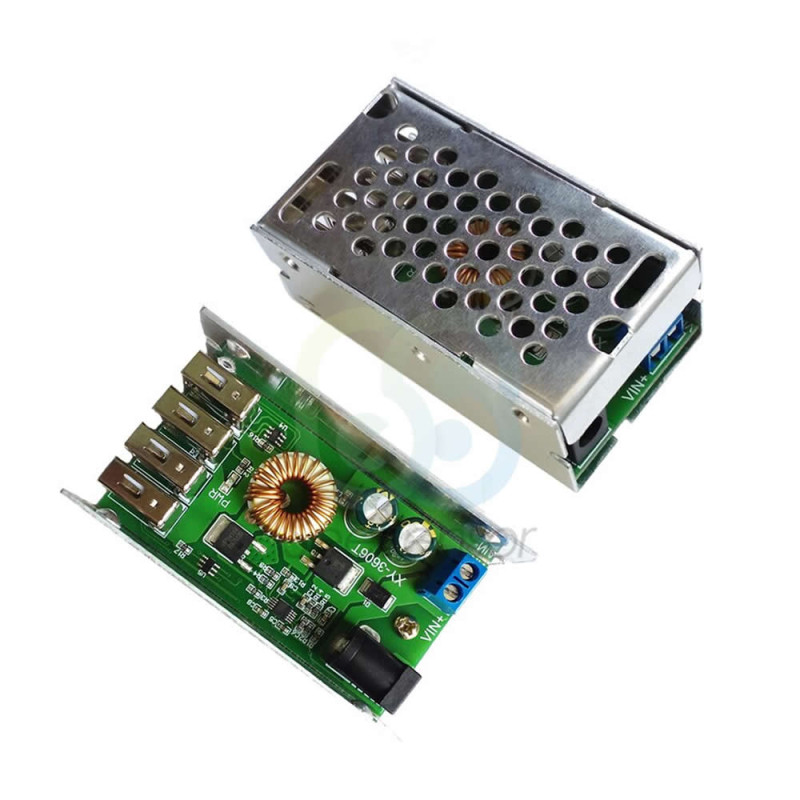 4 Usb Port 5V 5A Step Down Converter