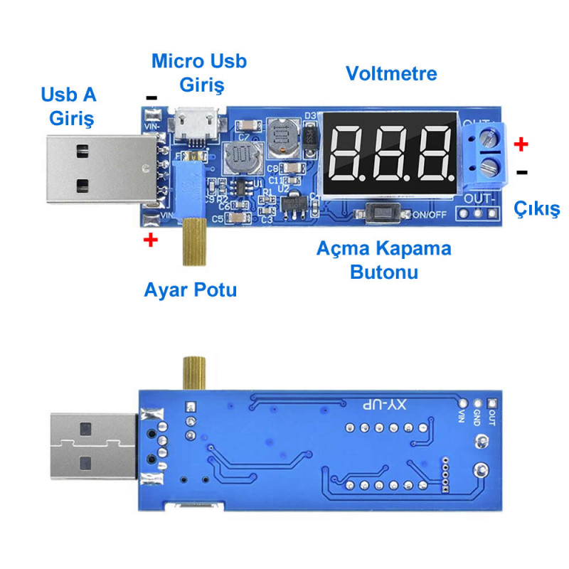 Usb Power Supply Module HW-132