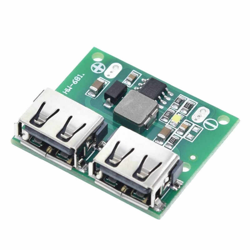 Dual USB Output Step Down Voltage Converter HW-681