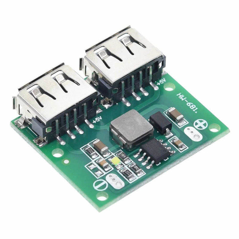 Dual USB Output Step Down Voltage Converter HW-681