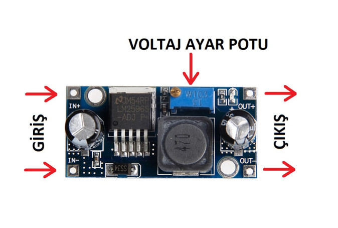 LM2596 Adjustable Power Supply