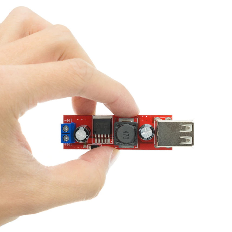 LM2596 Dual USB Power Module