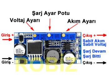 LM2596 ACAV Battery Charge Module