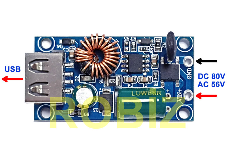 80V to 5V 2A Usb LX8520