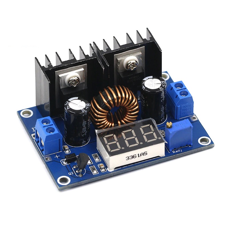 XL4016 5A Adjustable Power Supply With Voltmeter