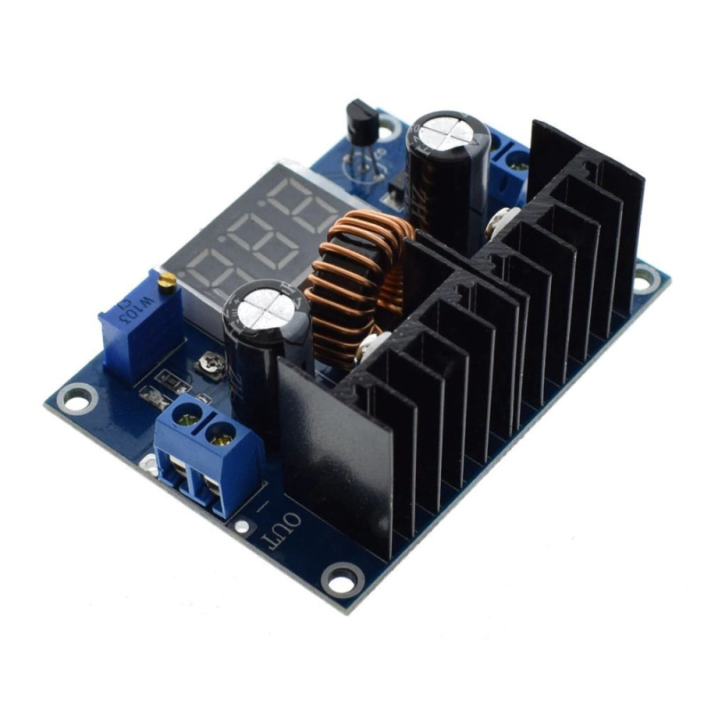 XL4016 5A Adjustable Power Supply With Voltmeter