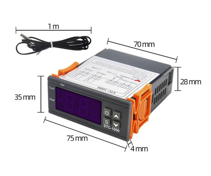 STC-1000 Temperature Thermostat 220V