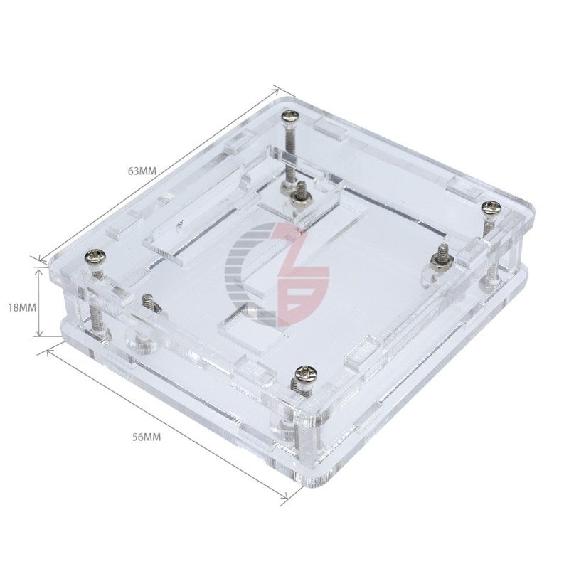 W1209 Termostat İçin Pleksi Kutu