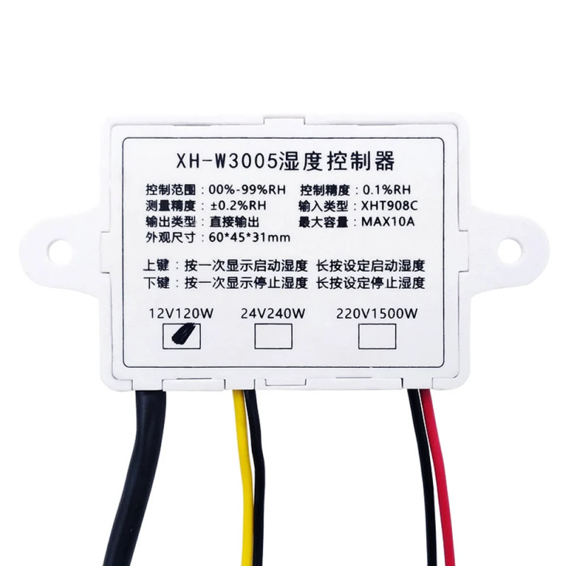 XH-W3005 DC 12V Nem Kontrol Cihazı
