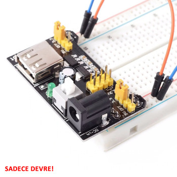 Breadboard Güç Kaynağı Modülü