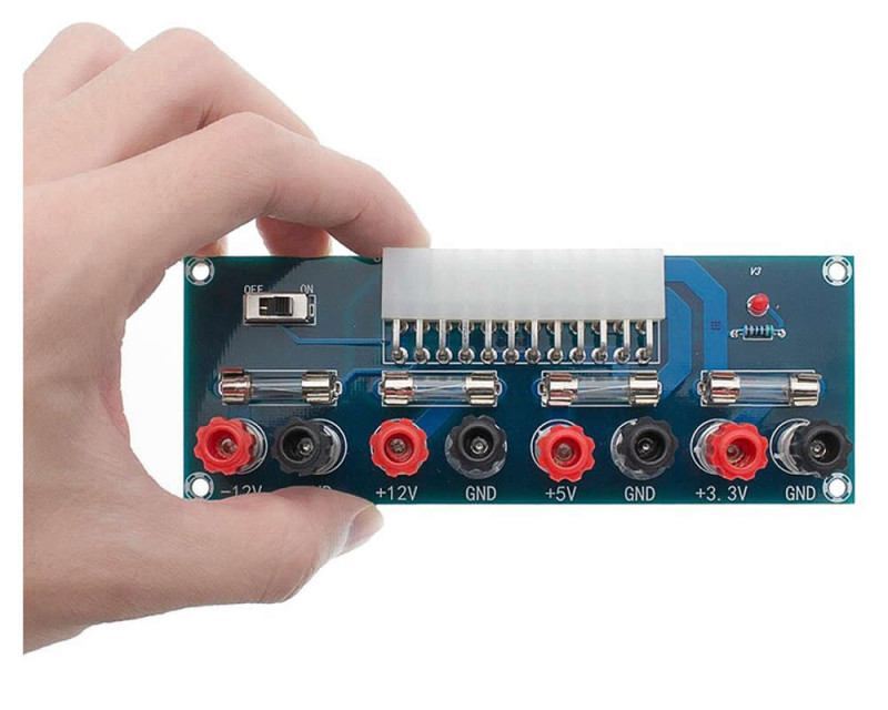 Atx Power Supply Voltage Output Board