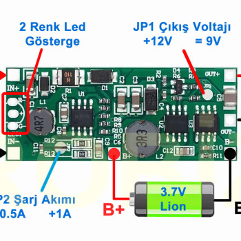 12V Ups Modül