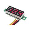 Voltmeter 0.28' 0-100V Red