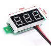Voltmeter 0.28' 0-100V Red