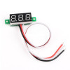 Voltmeter 0.28' 0-100V Red