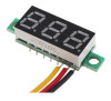 Voltmeter 0.28' 0-100V Blue