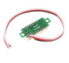 Voltmeter 0.28' 0-100V Blue