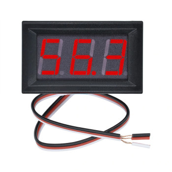 Voltmetre 0.56' 0-100V Kırmızı