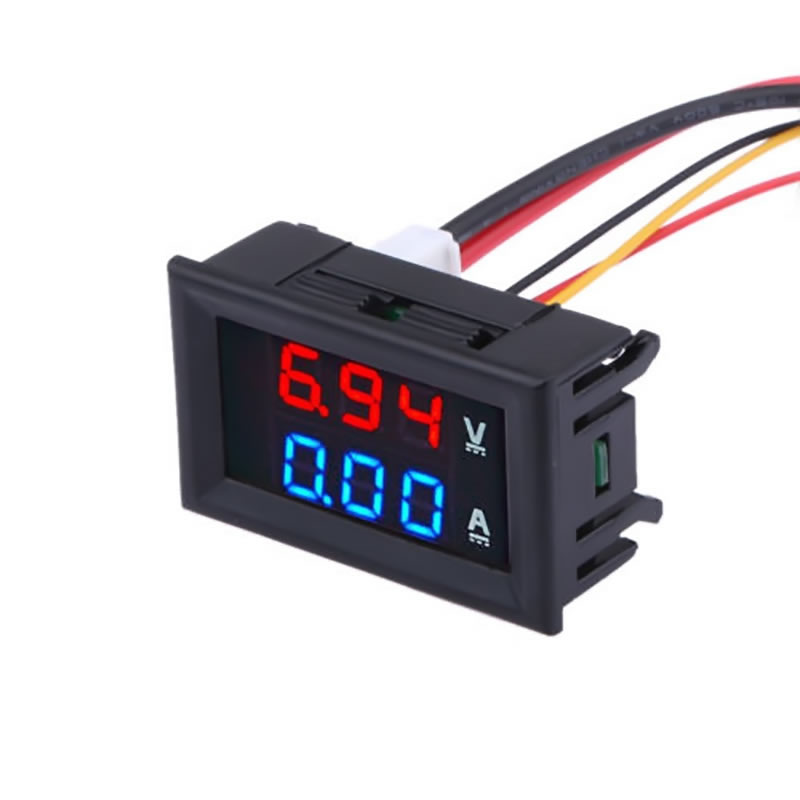0-100V 10A Voltmetre Ampermetre
