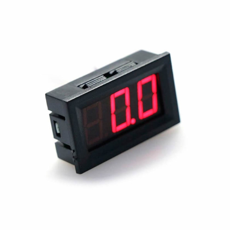 Voltmeter 0.56' 0-30V Red