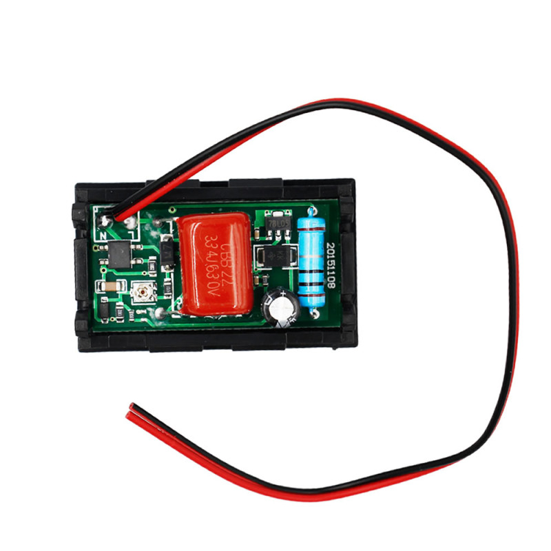 0.56' AC 70-500V Digital Red Voltmeter