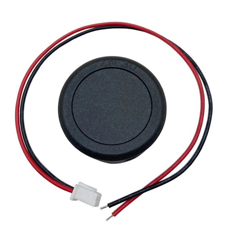 4-100V Dc Voltmeter Red Round