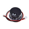 4-100V Dc Voltmeter Red Round