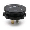 DC Voltmeter 48V Round