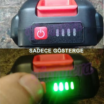 18-21V Pil Kapasite Göstergesi 5S