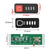18-21V Battery Capacity Indicator 5S