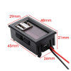 Battery Capacity Indicator with USB Socket and Voltmeter