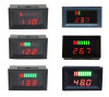 Battery Capacity Indicator with Voltmeter